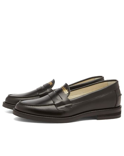 Duke & Dexter Black Wilde Thank You, Good Night Penny Loafer