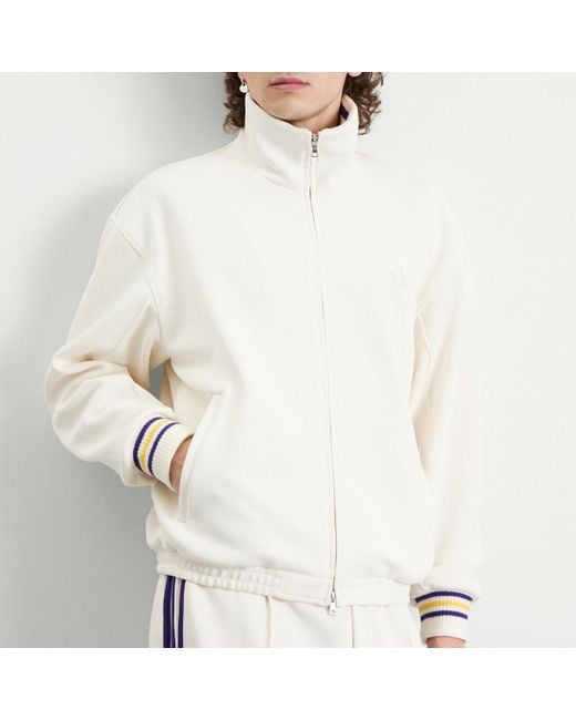 Adidas White X Wales Bonner Jabbar Track Top for men
