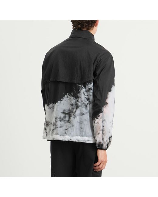 REPRESENT 247 Black Overhead Training Jacket for men