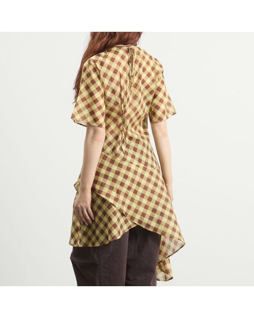 Damson Madder Yellow Harmony Midi Dress