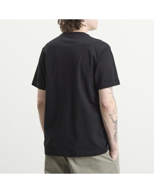 Maharishi Black Dot Temple T-Shirt for men