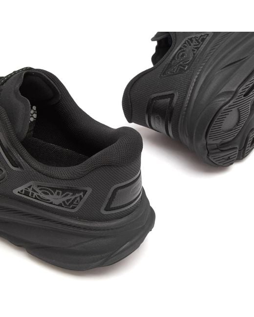 Hoka One One Black U Clifton One9 Sneaker