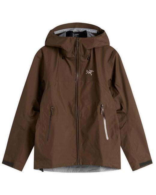 ARC'TERYX Beta SL Jacketブラウン ブラックロゴ Mサイズ Arc'teryx Beta Sl Jacket in Brown | Lyst