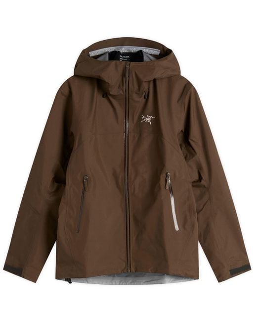 Arc'teryx Arcteryx Beta Sl Jacket in Brown | Lyst