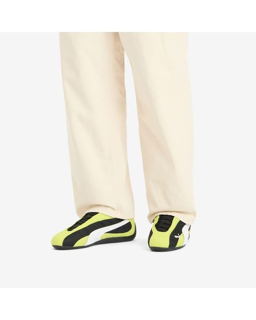 PUMA Yellow Speedcat Plus Sneaker