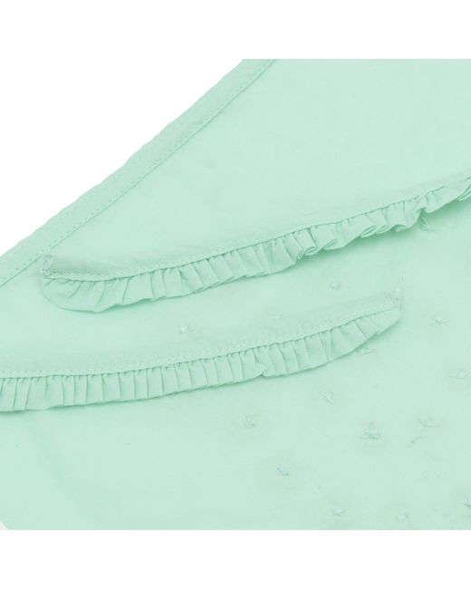 Damson Madder Green Swirl Button Headscarf