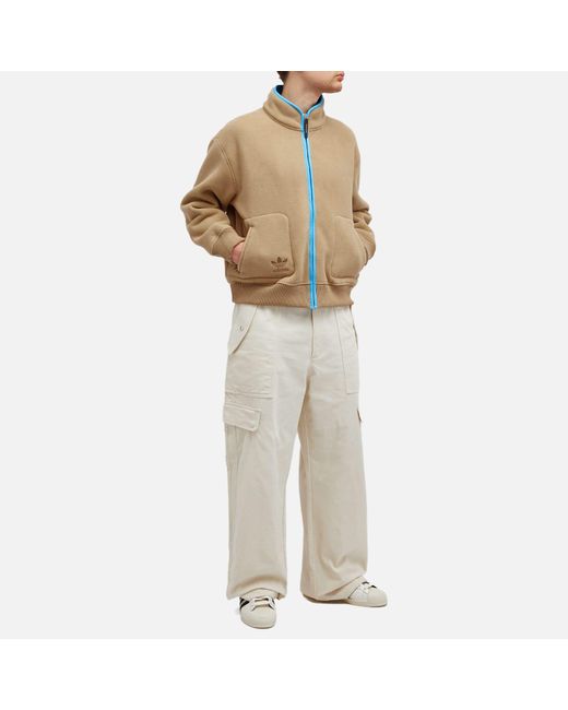 Adidas Brown X Wales Bonner Fleece Jacket
