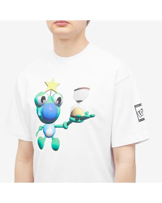 LO-FI White Countdown T-Shirt for men