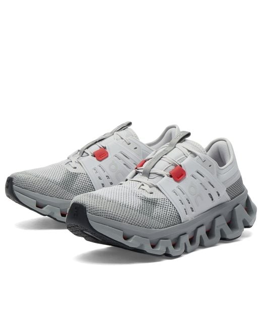 On Shoes Gray Cloudswift Amp Sneaker for men