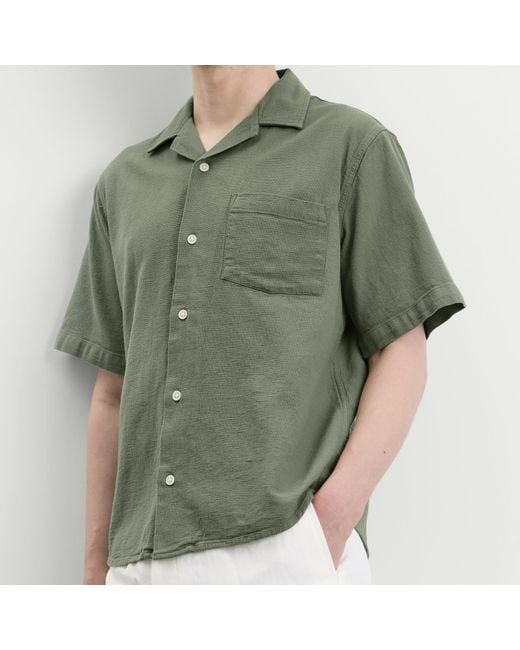 Corridor NYC Green Hopsack Ss for men