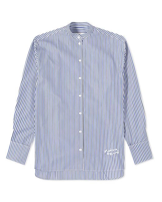 Maison Kitsuné Blue Oversize Shirt