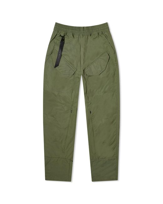 Alpha Industries Green Uv Combat Nylon Trousers for men