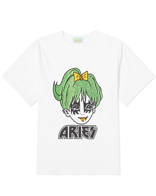 Aries Green Kiss T-Shirt