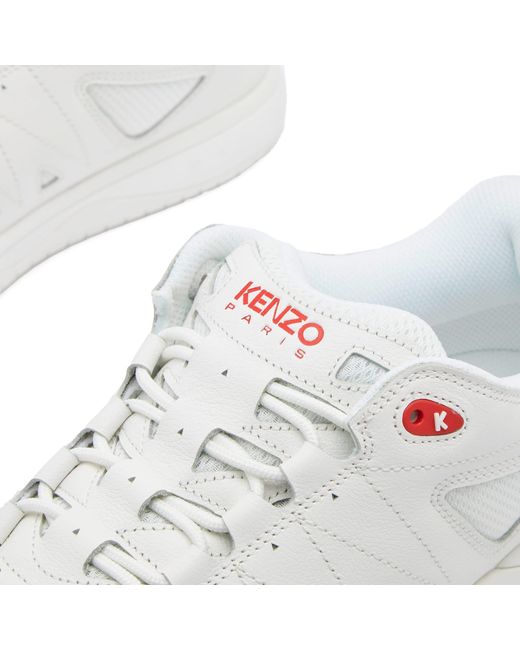 KENZO White Pxt Low Top Sneakers for men