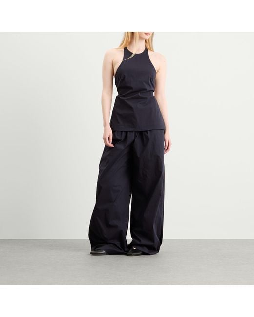 St. Agni Blue Racerback Top