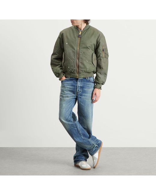 Mastercraft Union Blue Showa Relaxed Taku Jeans True Vintage for men