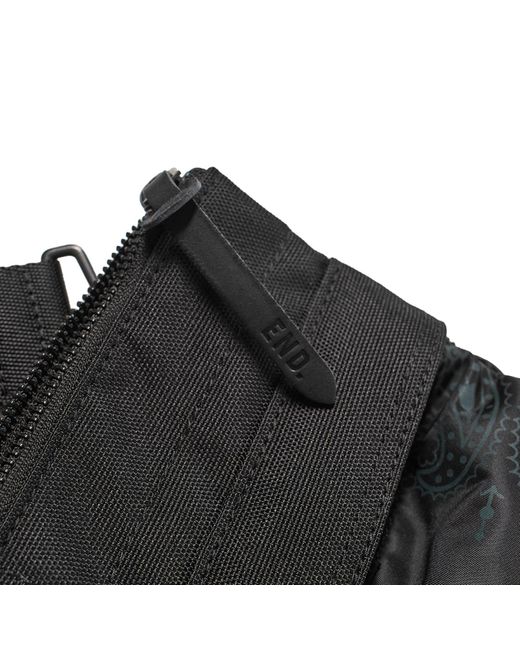 バッグ END. x PORTER YOSHIDA & CO HELMET BAG END. x Porter-Yoshida & Co 2-Way Helmet Bag (Black) | END