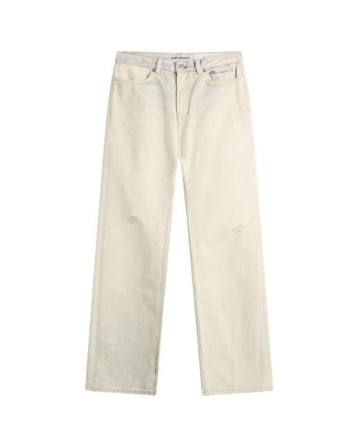 Our Legacy Natural Wata Cut Jeans
