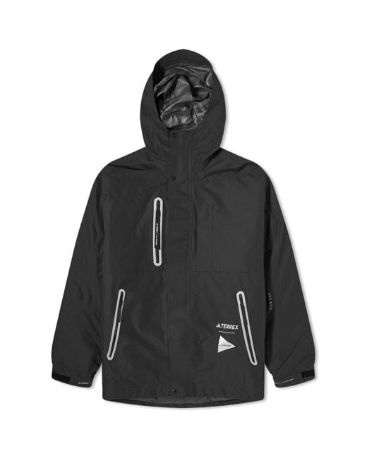Adidas Black Terrex X And Wander Xploric Down Jacket