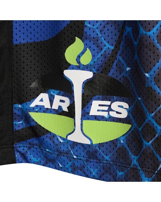 Aries Blue End. X Moto Dodgem Airtex Short
