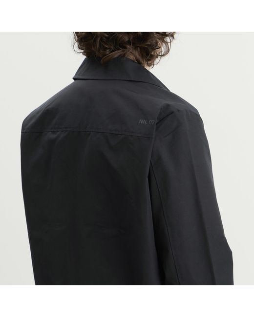NN07 Black Gael Water Resistant Jacket for men