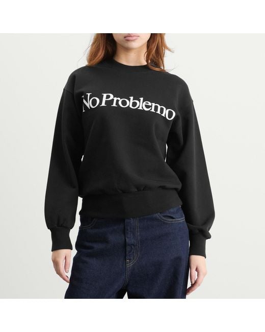 No Problemo Black Sweatshirt