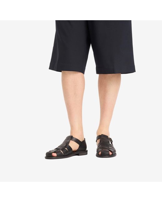 Astorflex Black Monkflex Sandal for men