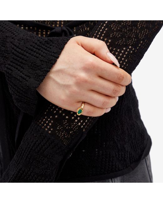 SIMUERO Yellow Faro Ring