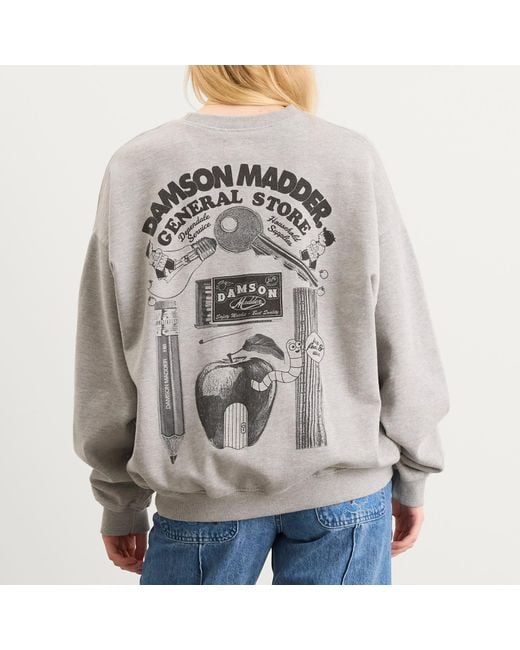 Damson Madder Gray Dm General Store Sweatshirt