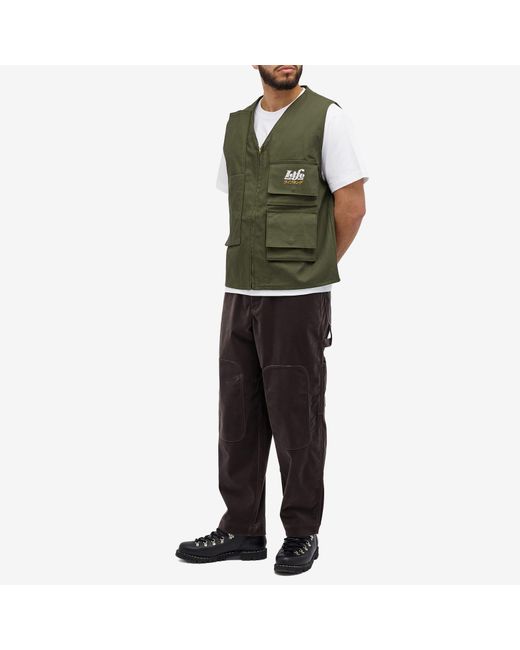 Garbstore Green Life Multi Pocket Vest for men