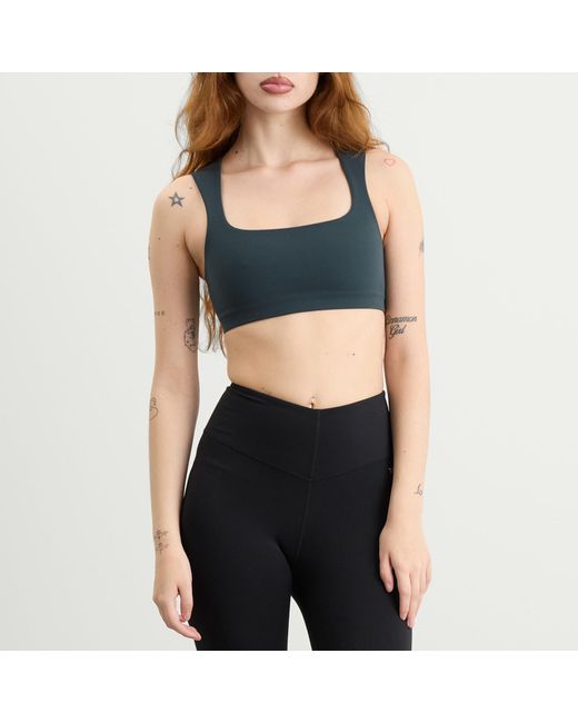 Nike Blue Zenvy Sports Bra