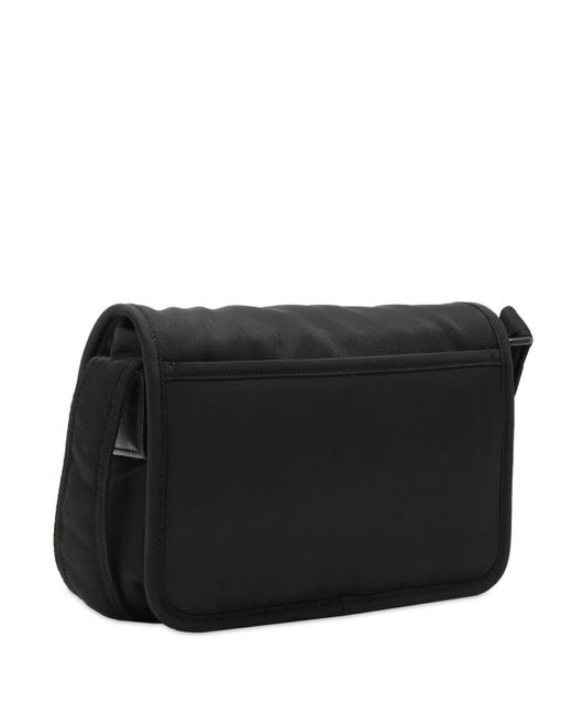 Saint Laurent Black Nylon Small Messenger Bag for men