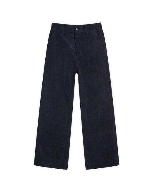 A.P.C. Blue Fergus Corduroy Carpenter Pants for men