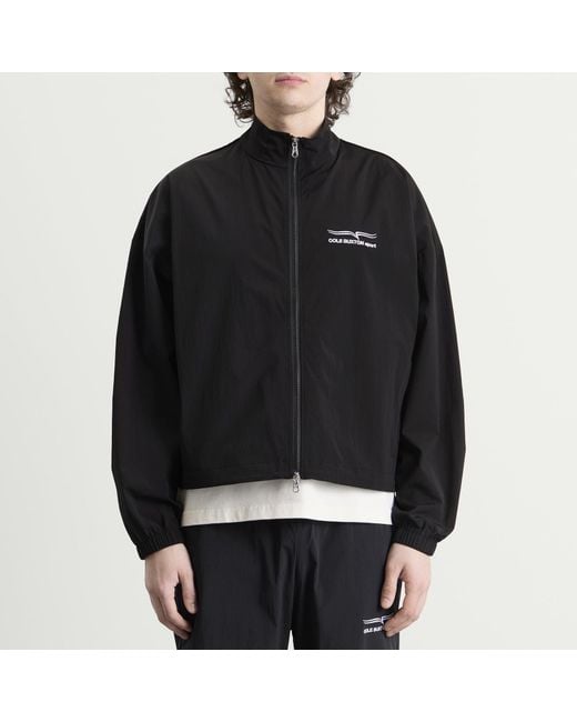 Cole Buxton Black Sport Track Jacket for men