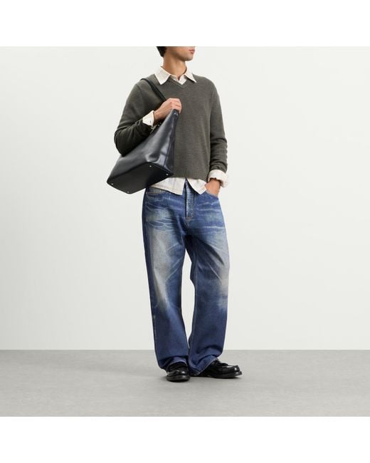 Acne Gray Kodos Merinos Jumper for men