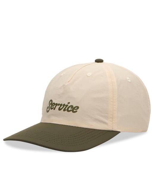 Service Works Natural Script Surf Cap for men
