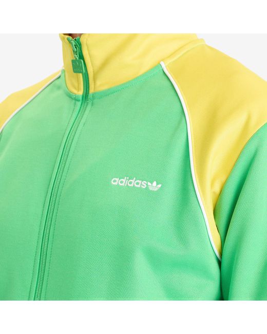 Adidas Green Track Top for men