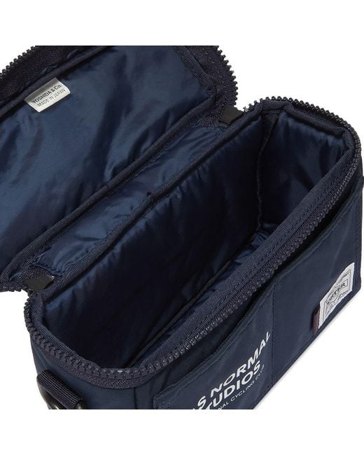 Pas Normal Studios X Porter Yoshida Handlebar Bag in Blue