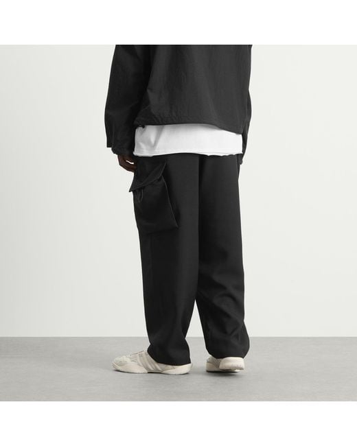 Y-3 Black Technical Cargo Pant for men