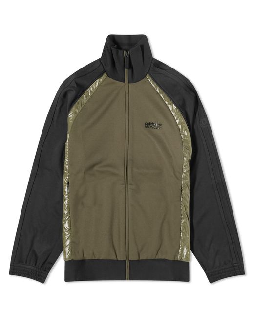 Moncler X Adidas Originals Zip Up Knit Track Jacket in Green for