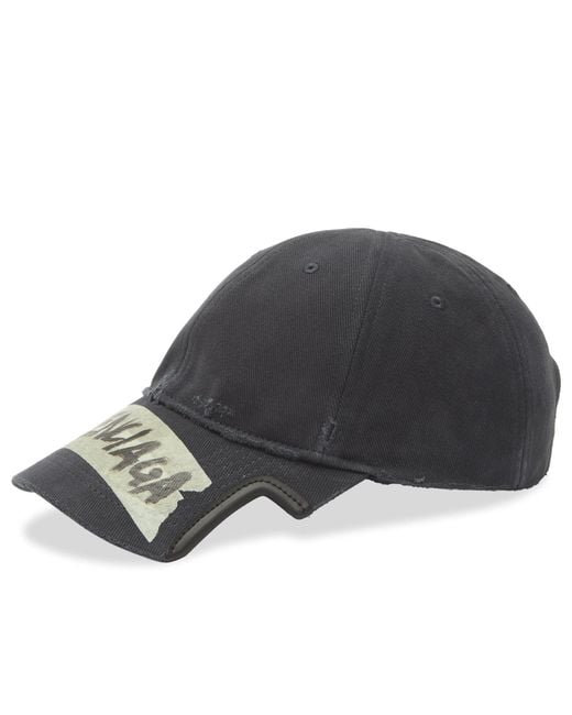 Balenciaga Gray Cap for men