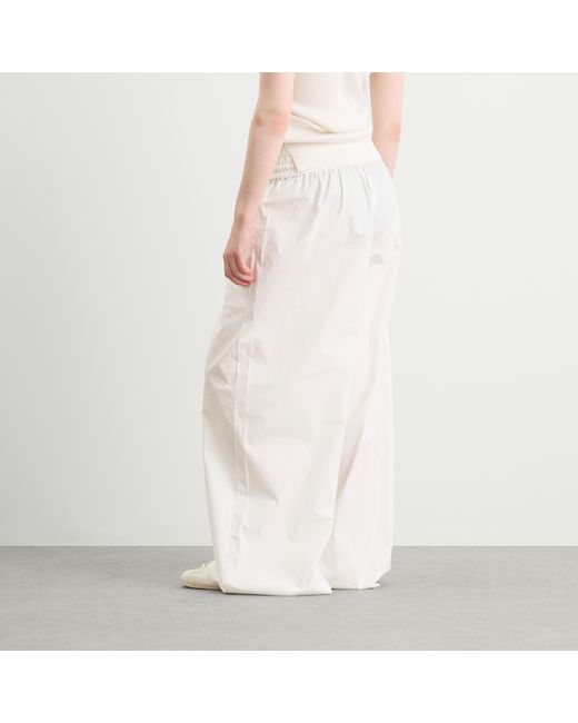 St. Agni White Everyday Drawstring Pants