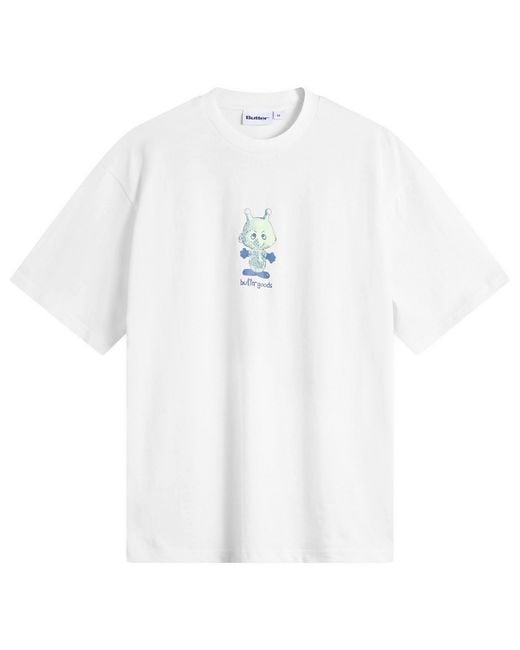 Butter Goods White Newcomer T-Shirt for men