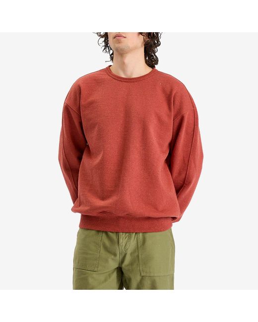 FRIZMWORKS Red Og Heavyweight Sweatshirt for men