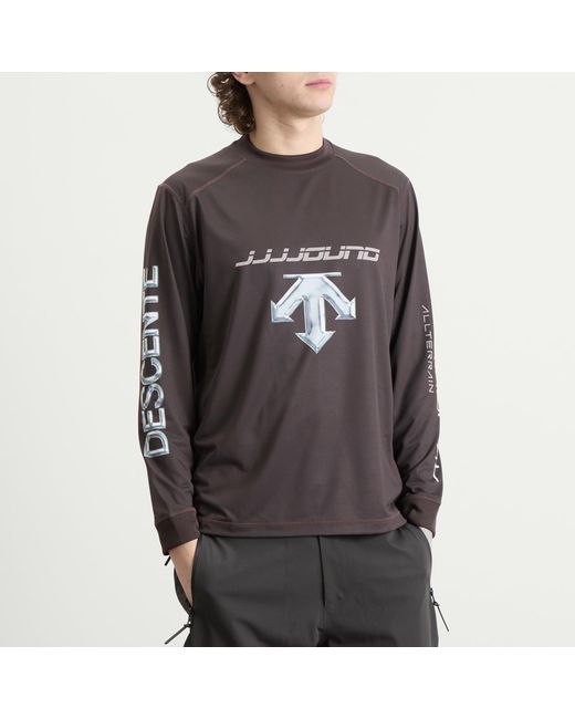 Descente Brown Allterrain X Jjjjound Warm Up Long Sleeve for men