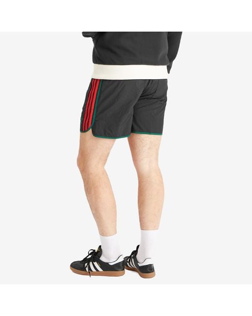 Adidas Black Adicolor Classics Sprinter Shorts for men