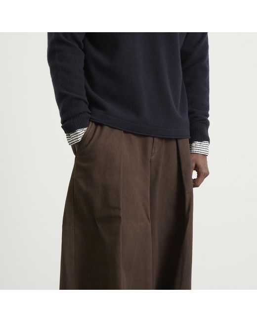 YMC Brown Deadbeat Trouser for men