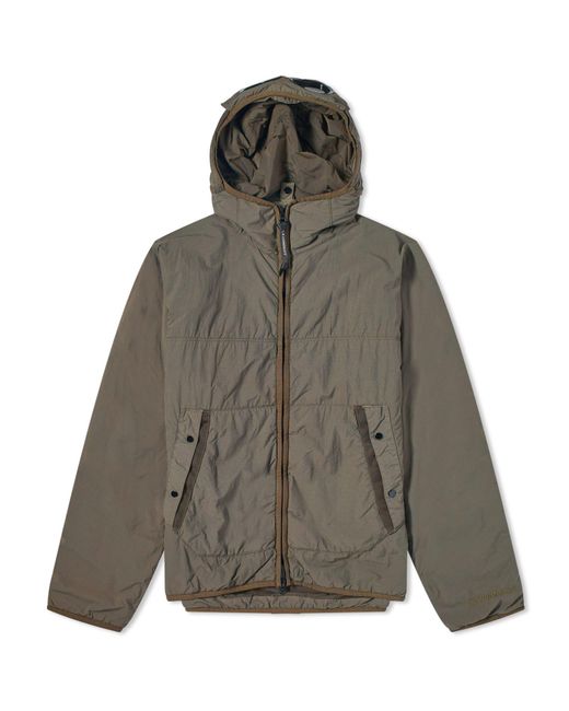 C P Company Gray Gdp Goggle Jacket for men