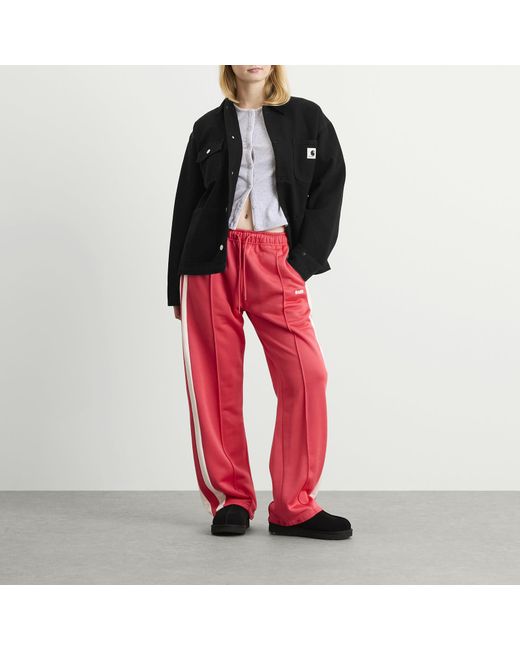 SUNDAYFRUITMARKET Red Sunday Jersey Tracksuit Bottoms