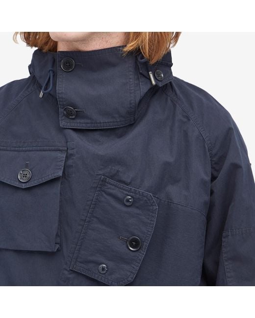 Belstaff Blue Military Deck Smock for men